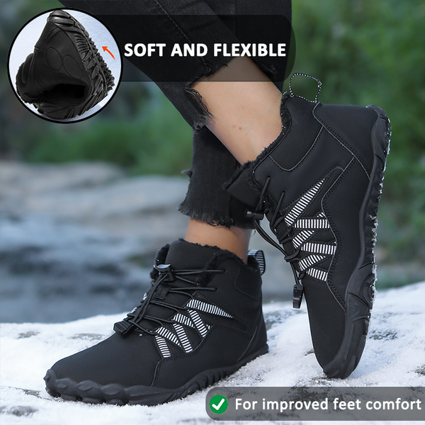 kaegreel winter barefoot shoes snow boots 31460 black 