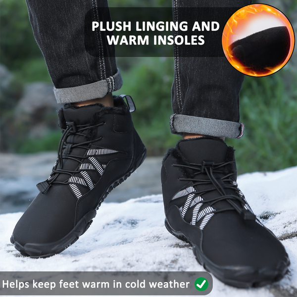 kaegreel winter barefoot shoes snow boots 31460 black 