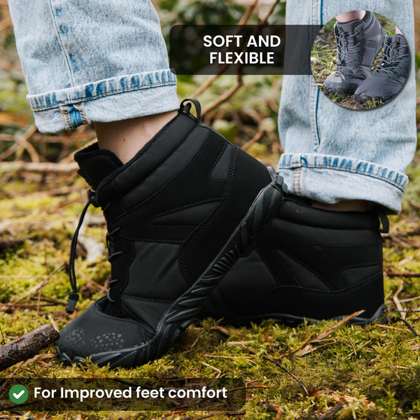 kaegreel wintekaegreel winter barefoot shoes snow boots 31462 black 
r snow boots 31462 black