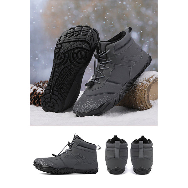 kaegreel winter barefoot shoes snow boots 31462 light gray
