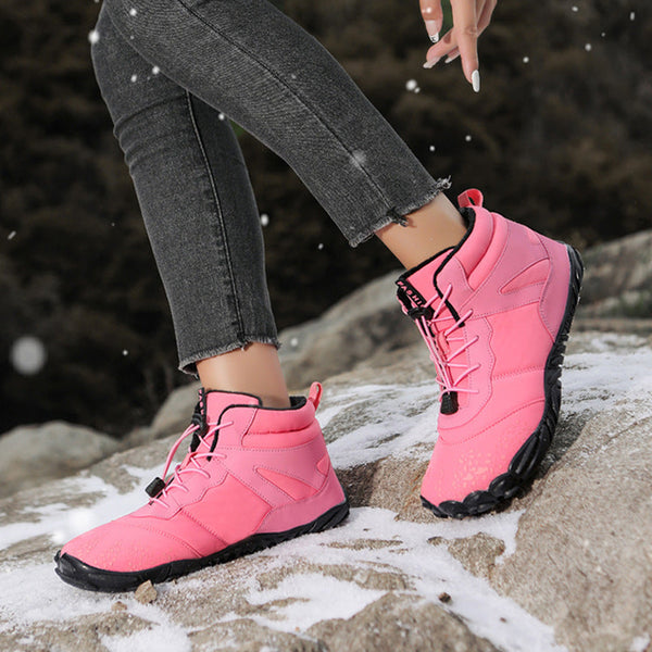 kaegreel winter barefoot shoes snow boots 31462 pink