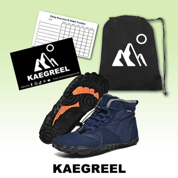 kaegreel winter barefoot shoes snow boots 31464 blue