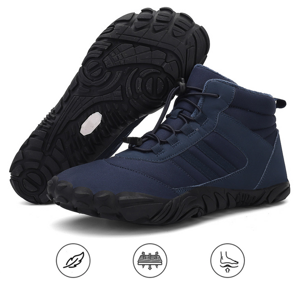 kaegreel winter barefoot shoes snow boots 31466 blue