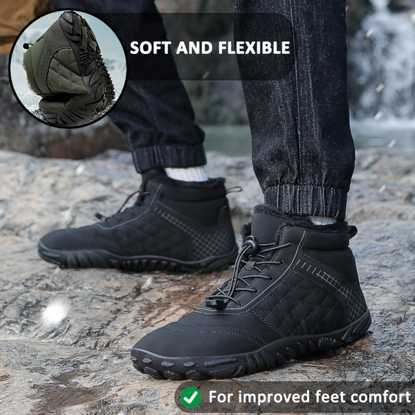 kaegreel winter barefoot shoes snow boots 31490 black 