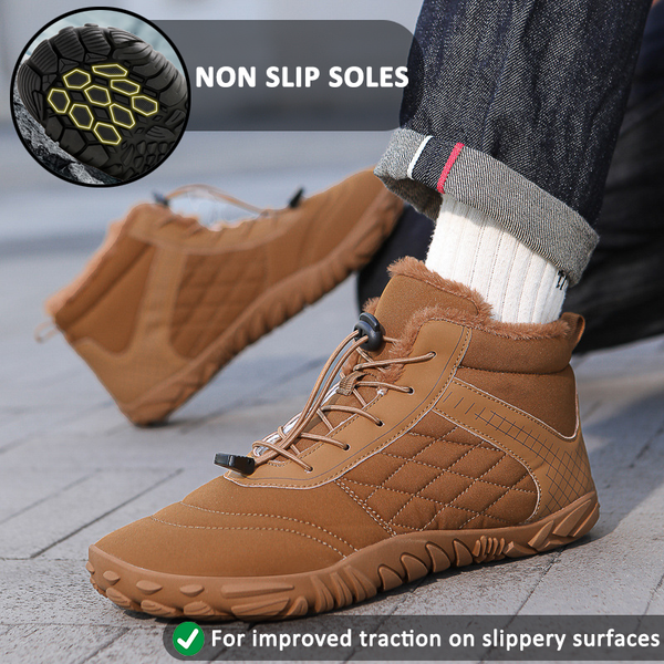 kaegreel winter barefoot shoes snow boots 31490 brown