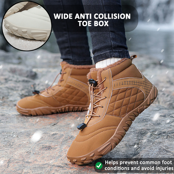 kaegreel winter barefoot shoes snow boots 31490 brown