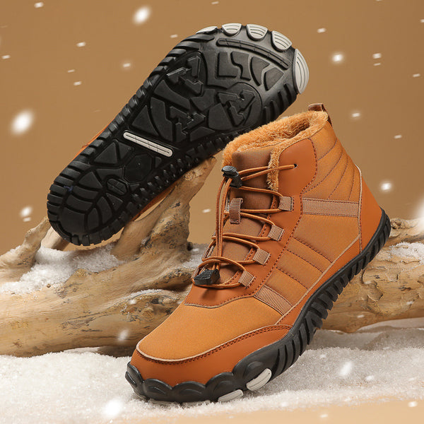 kaegreel winter barefoot shoes snow boots 31491 brown