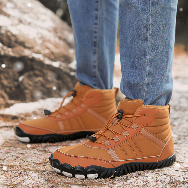 kaegreel winter barefoot shoes snow boots 31491 brown
