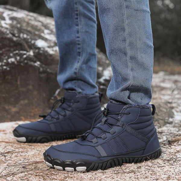 kaegreel winter barefoot shoes snow boots 31491 dark blue