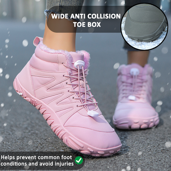 kaegreel winter barefoot shoes snow boots 31492 pink