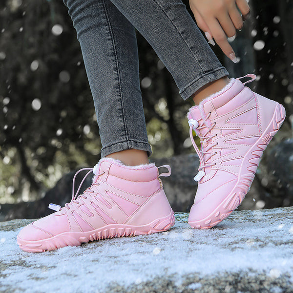 kaegreel winter barefoot shoes snow boots 31492 pink