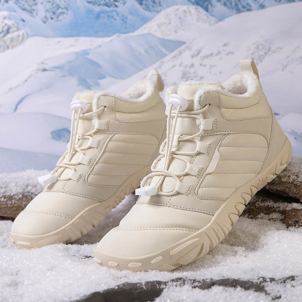 kaegreel winter barefoot shoes snow boots 31493 beige