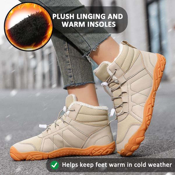 kaegreel winter barefoot shoes snow boots 31494 khaki