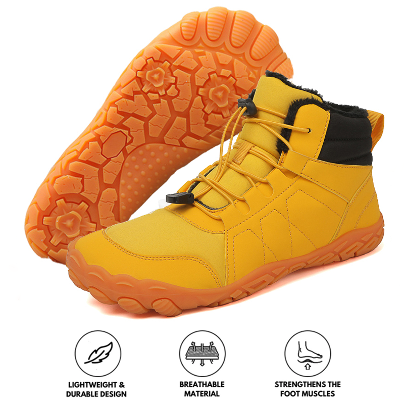 kaegreel winter barefoot shoes snow boots 31494 yellow 