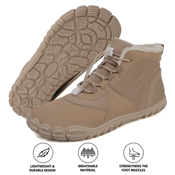 kaegreel winter barefoot shoes snow boots 31495 khaki
