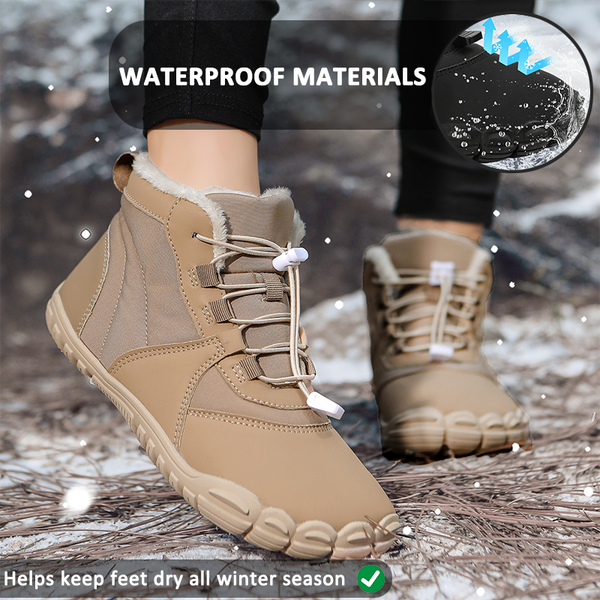 kaegreel winter barefoot shoes snow boots 31495 khaki