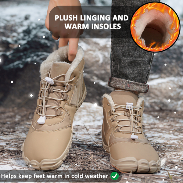 kaegreel winter barefoot shoes snow boots 31495 khaki