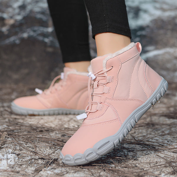 kaegreel winter barefoot shoes snow boots 31495 pink