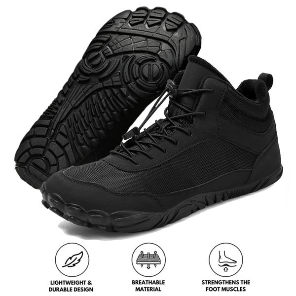 kaegreel winter barefoot shoes snow boots 31496 black 