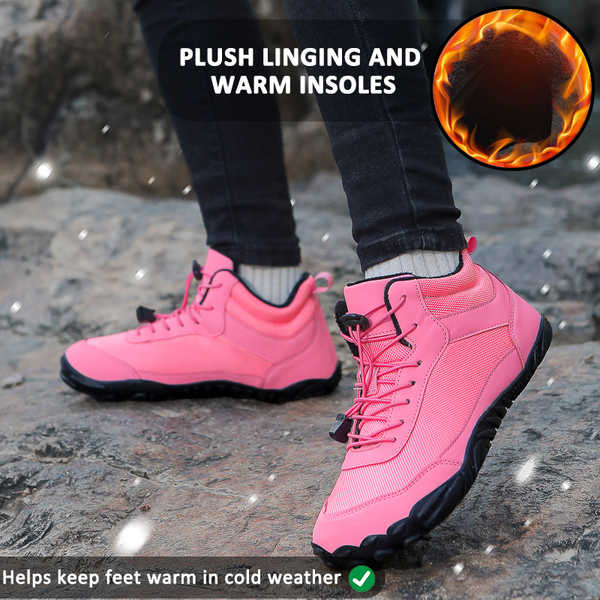 kaegreel winter barefoot shoes snow boots 31496 pink