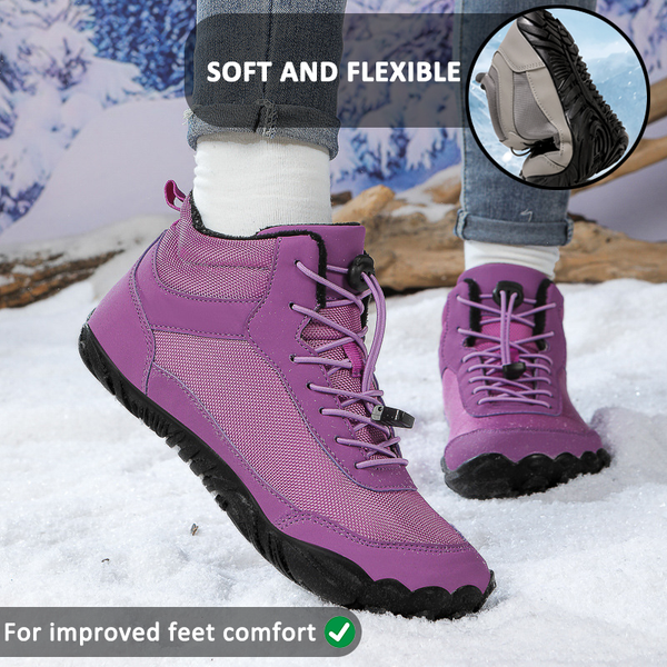 kaegreel winter barefoot shoes snow boots 31496 purple