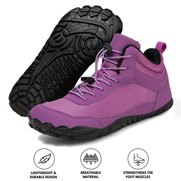 kaegreel winter barefoot shoes snow boots 31496 purple