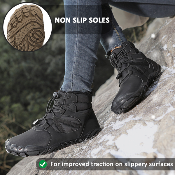 kaegreel winter barefoot shoes snow boots 31498 black 