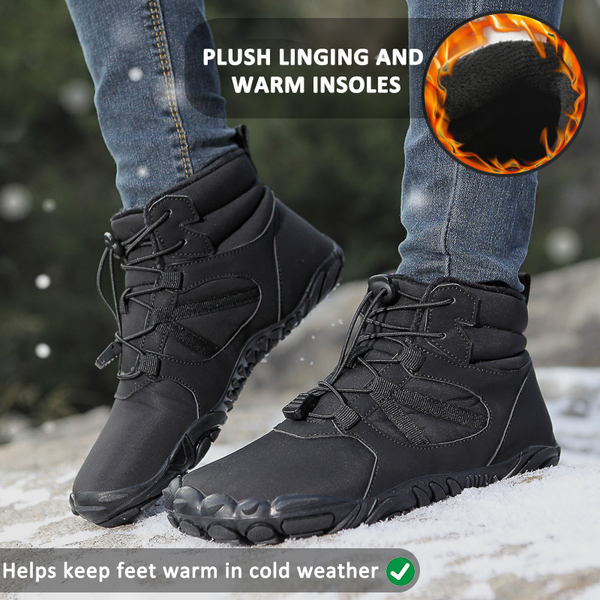 kaegreel winter barefoot shoes snow boots 31498 black 