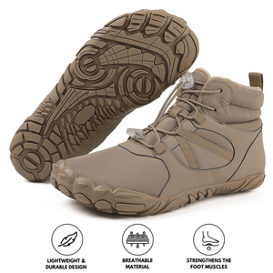 kaegreel winter barefoot shoes snow boots 31498 camel