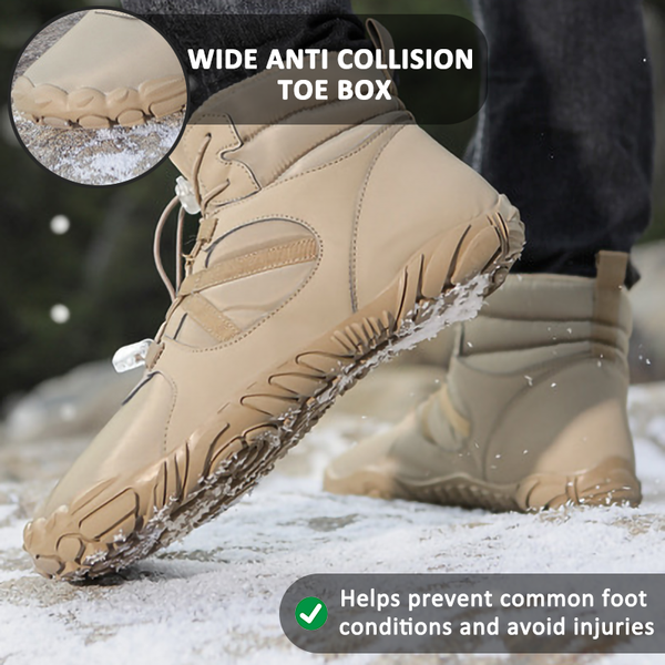 kaegreel winter barefoot shoes snow boots 31498 camel