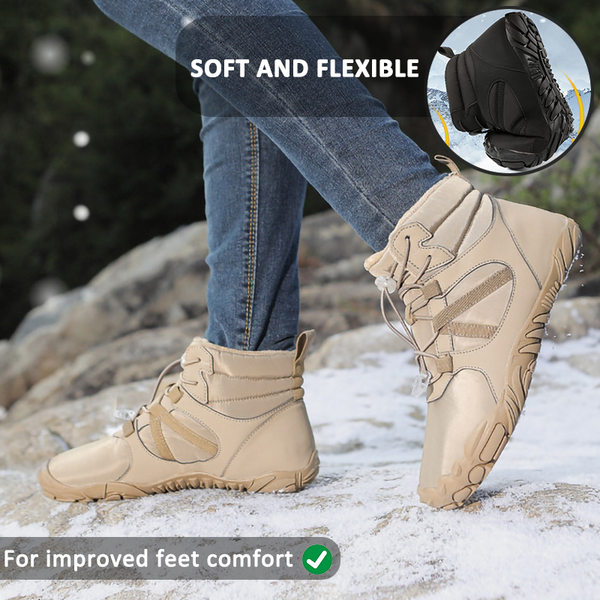 kaegreel winter barefoot shoes snow boots 31498 camel