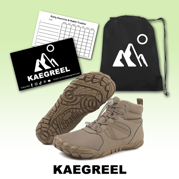 kaegreel winter barefoot shoes snow boots 31498 camel