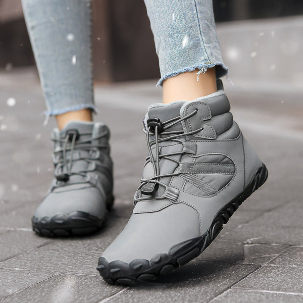 kaegreel winter barefoot shoes snow boots 31498 grey