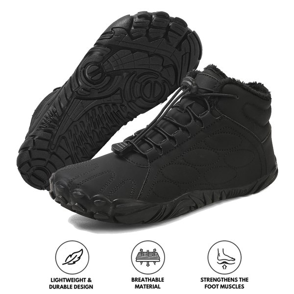 kaegreel winter barefoot shoes snow boots 31500 black 