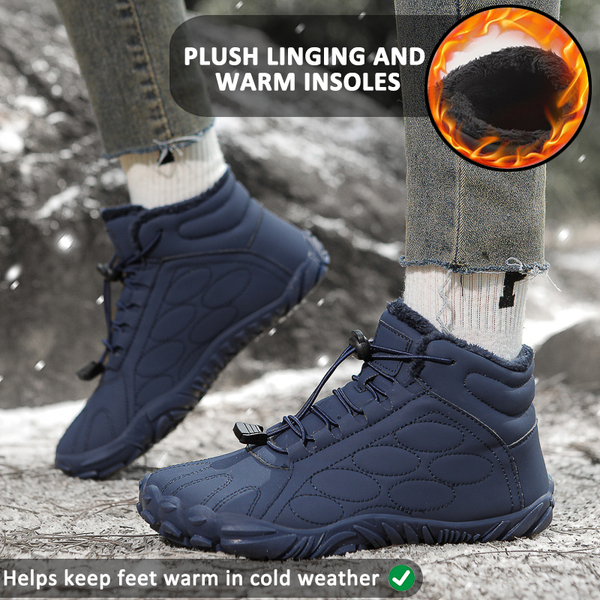 kaegreel winter barefoot shoes snow boots 31500 dark blue
