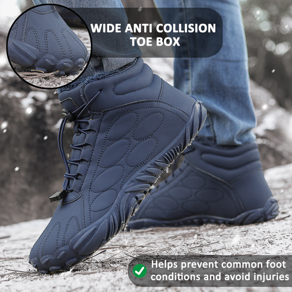 kaegreel winter barefoot shoes snow boots 31500 dark blue