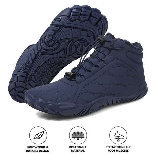 kaegreel winter barefoot shoes snow boots 31500 dark blue