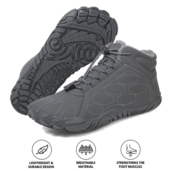 kaegreel winter barefoot shoes snow boots 31500 grey