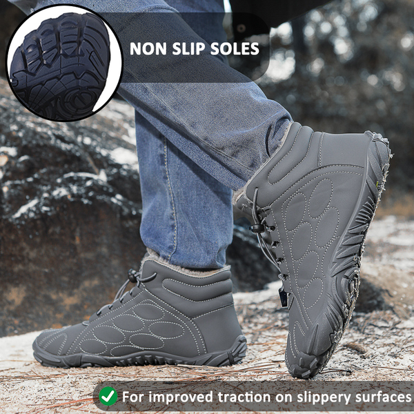 kaegreel winter barefoot shoes snow boots 31500 grey