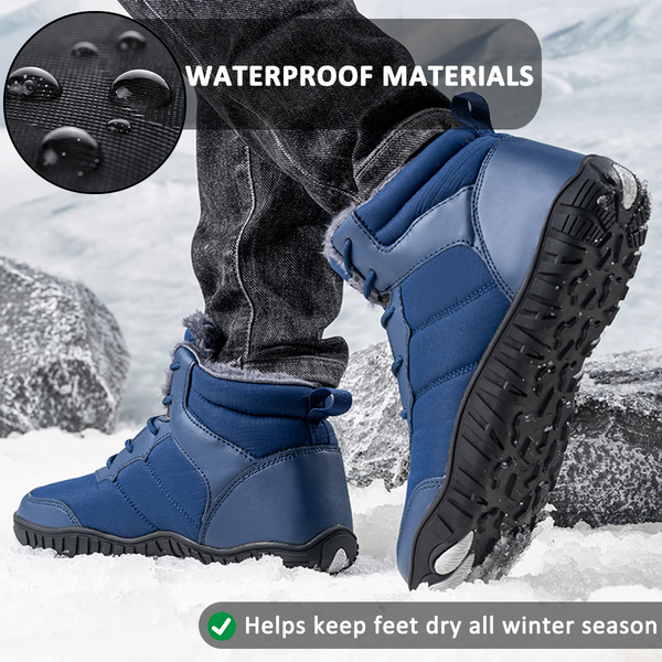 kaegreel winter barefoot shoes snow boots 31503 blue