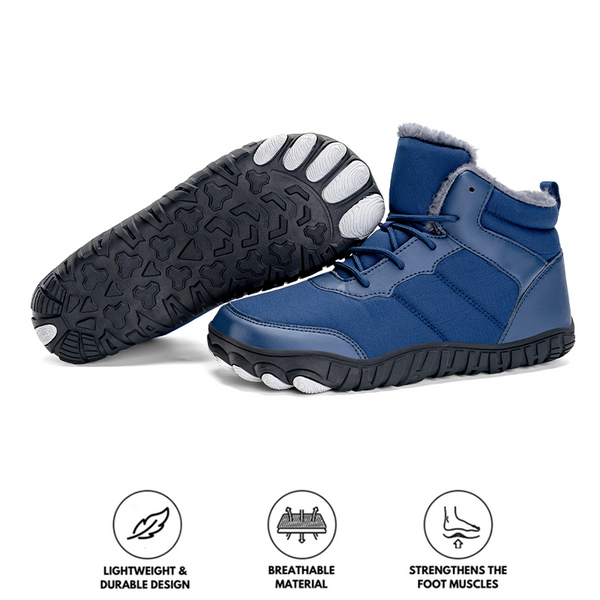 kaegreel winter barefoot shoes snow boots 31503 blue