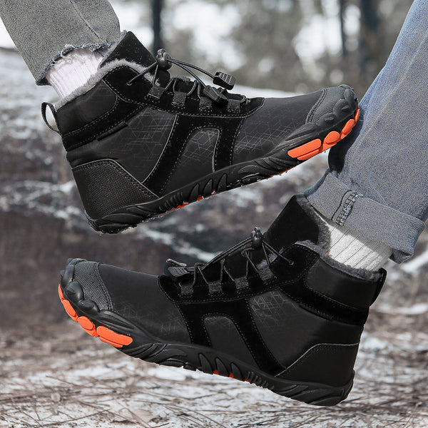 kaegreel winter barefoot shoes snow boots 31506 black 