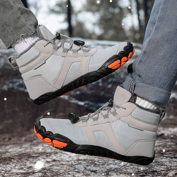 kaegreel winter barefoot shoes snow boots 31506 grey