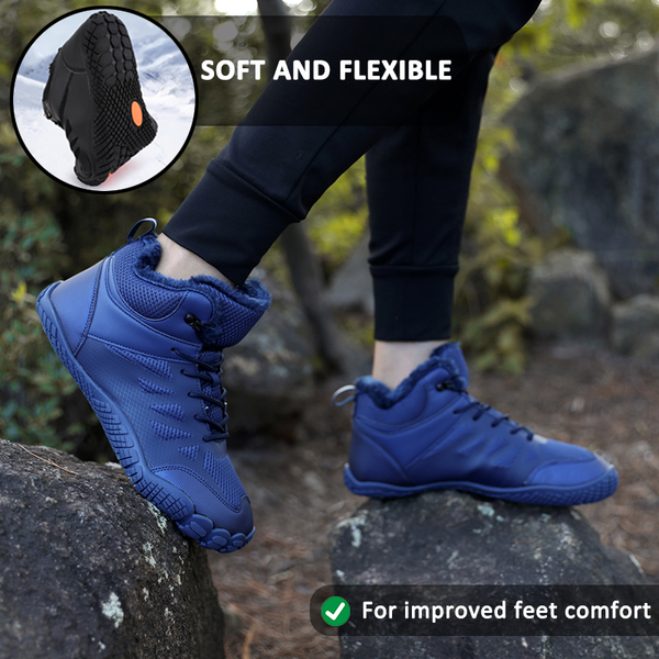kaegreel winter barefoot shoes snow boots 31509 blue