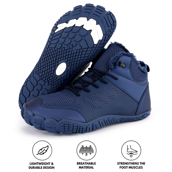 kaegreel winter barefoot shoes snow boots 31509 blue