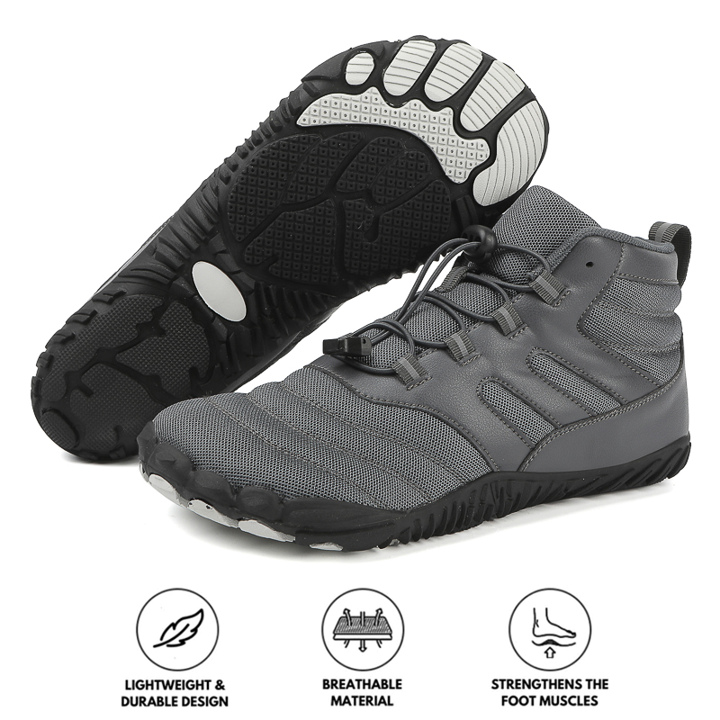 kaegreel winter barefoot shoes snow boots 31510 grey