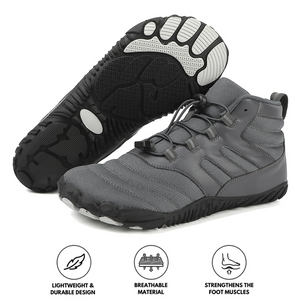 kaegreel winter barefoot shoes snow boots 31510 grey