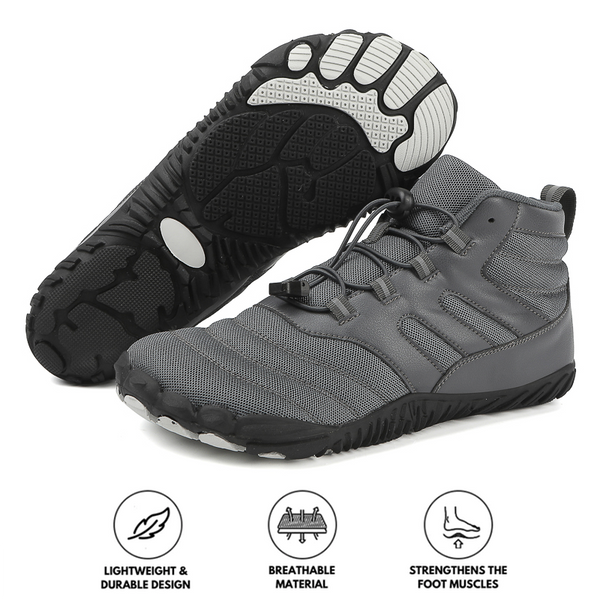 kaegreel winter barefoot shoes snow boots 31510 grey