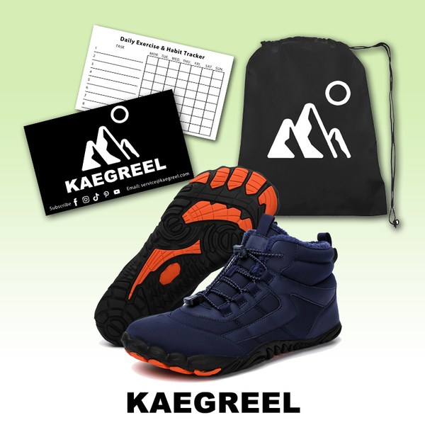 kaegreel winter barefoot shoes snow boots 31512 blue