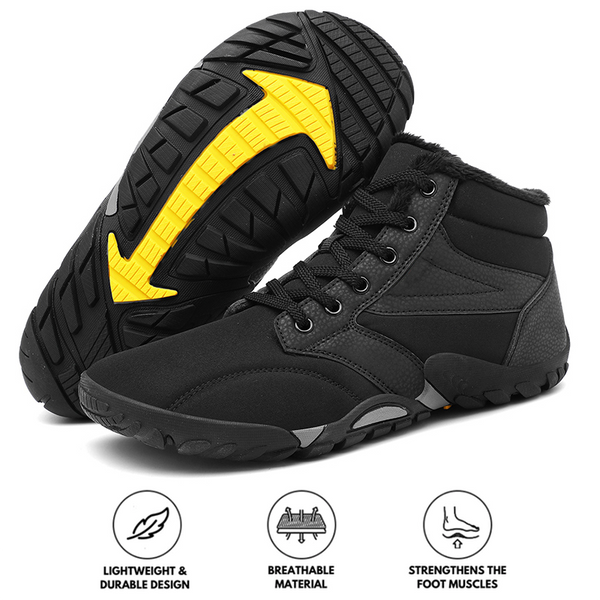 kaegreel winter barefoot shoes snow boots 31513 black 